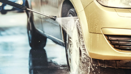 Car Washing scrub a dub